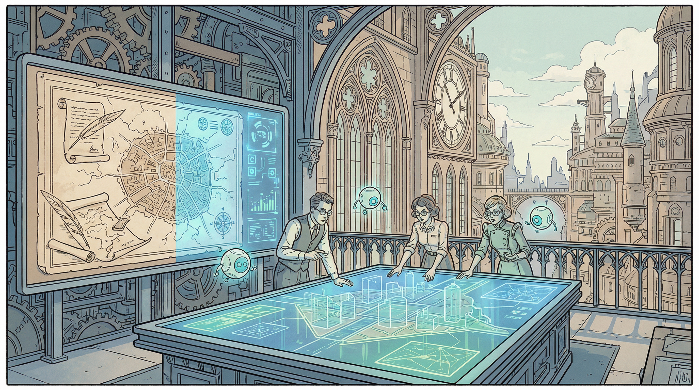 The transformation of urban planning workflows through AI-assisted GIS analysis